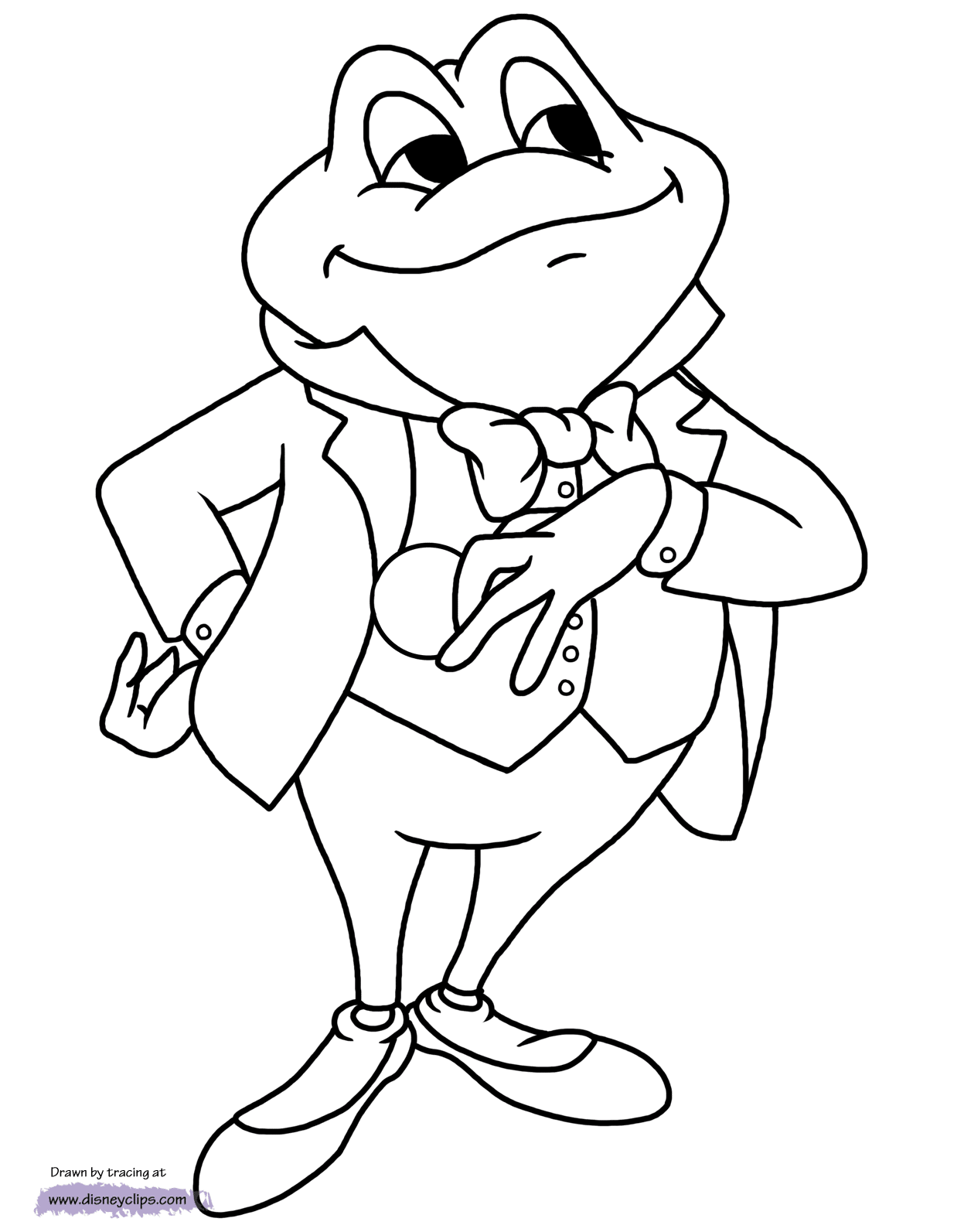 Ichabod and mr toad coloring pages