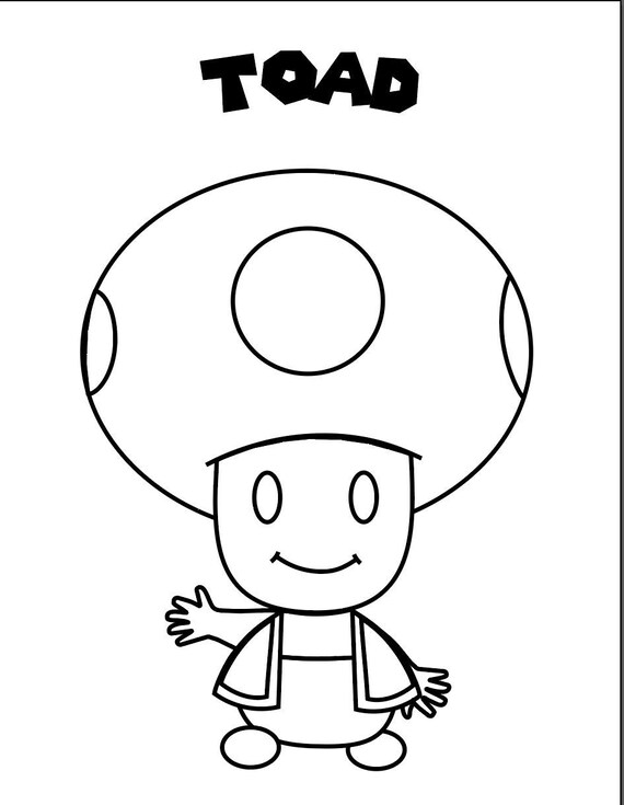 Buy mario toad colouring page online in india