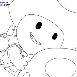 Toad mario coloring pages printable for free download