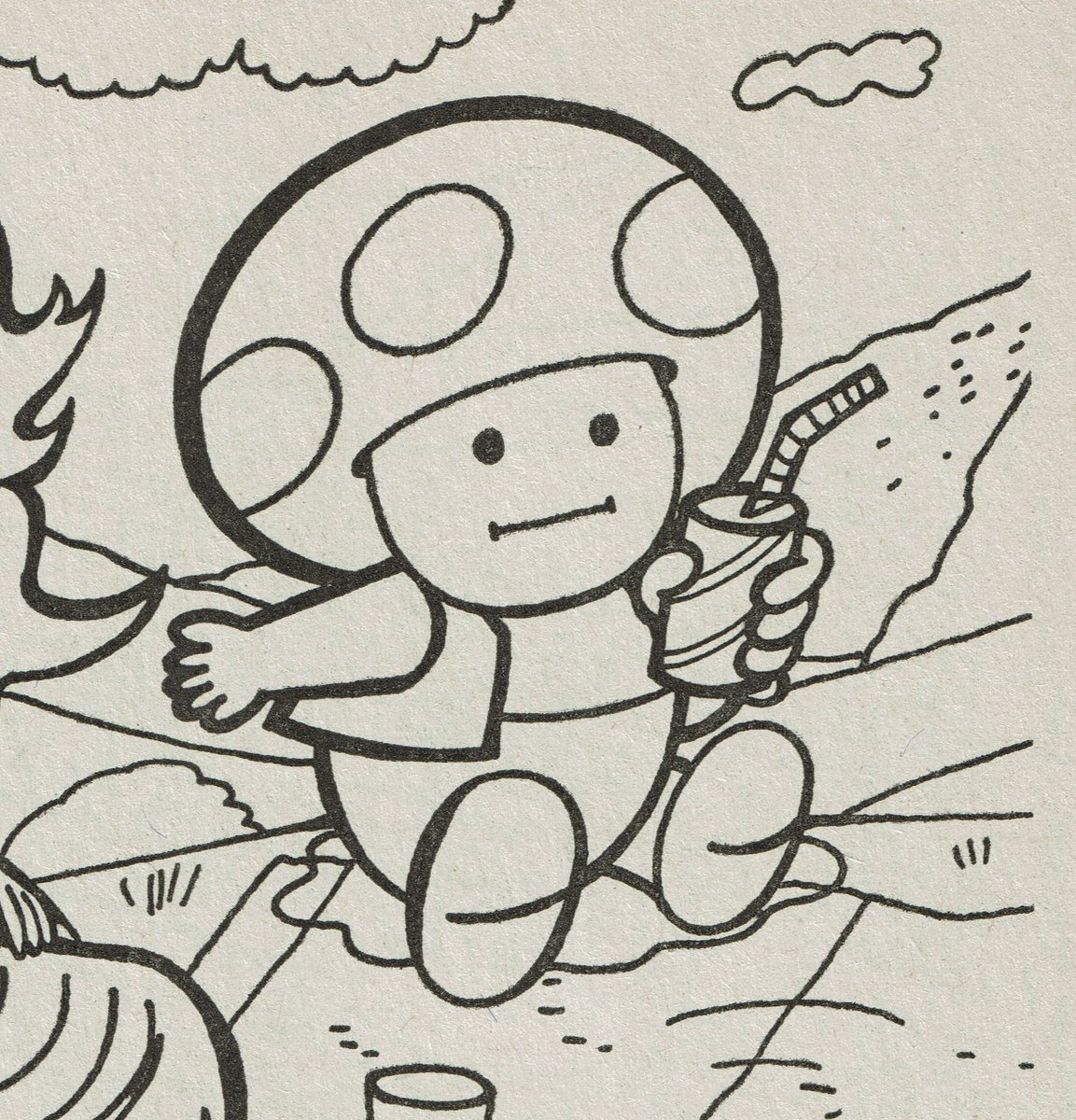 Tanooki joe on x looking through this super mario coloring book and toad fucking pissed himself httpstcoarxojstt x