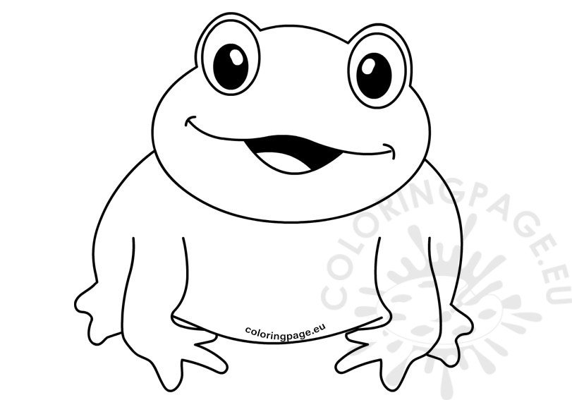 Toad coloring page