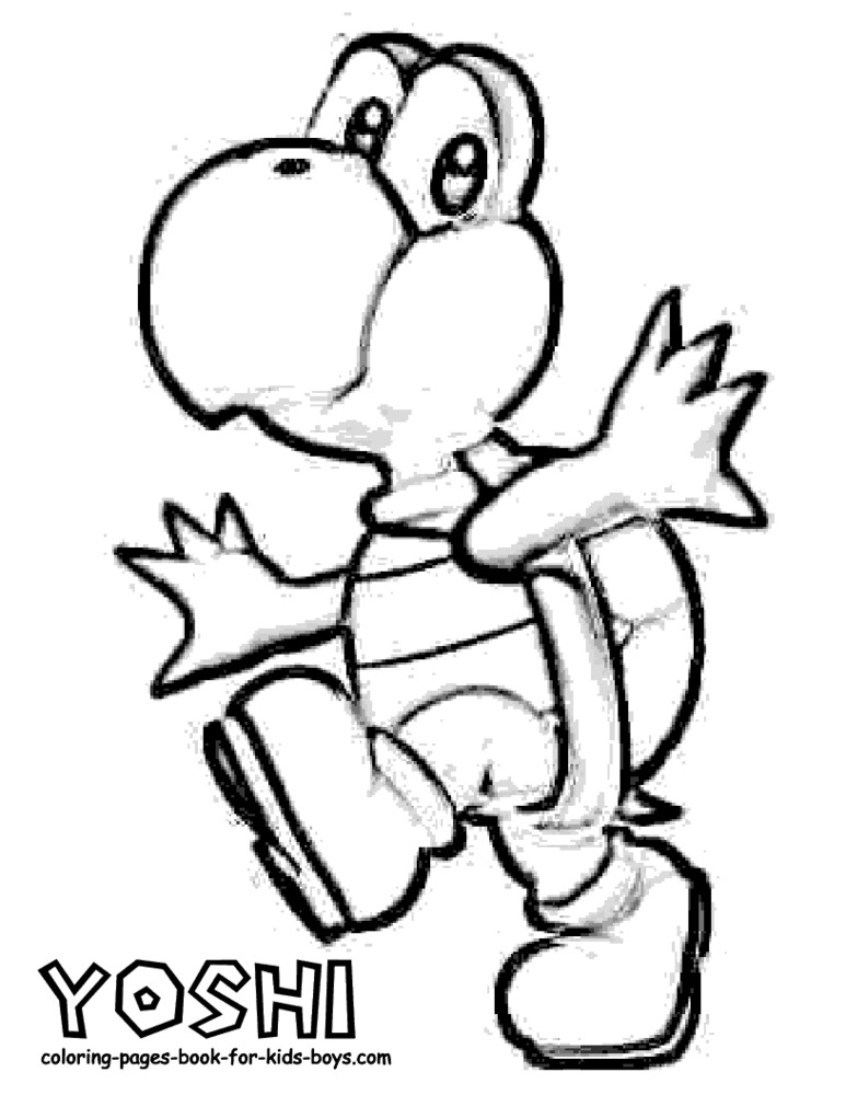 Toad coloring page