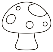 Mushrooms coloring pages free coloring pages