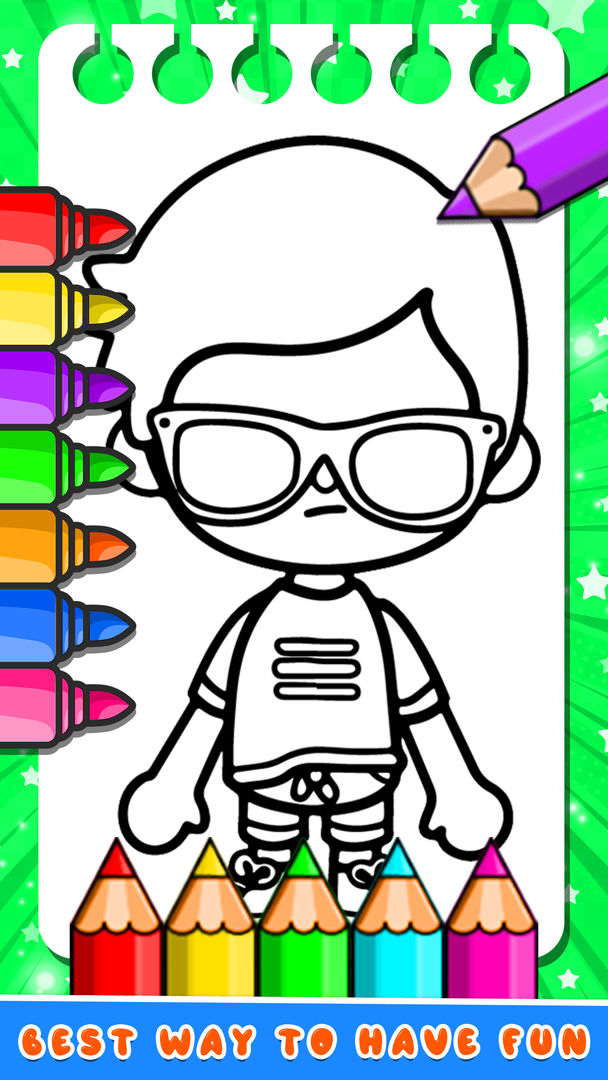 Toca boca coloring book life android s apk download for free