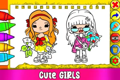 Download toca boca coloring pages life android on pc