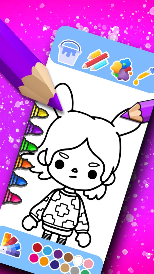 Toca boca coloring book life android s