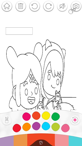 Toca coloring boca by glitter