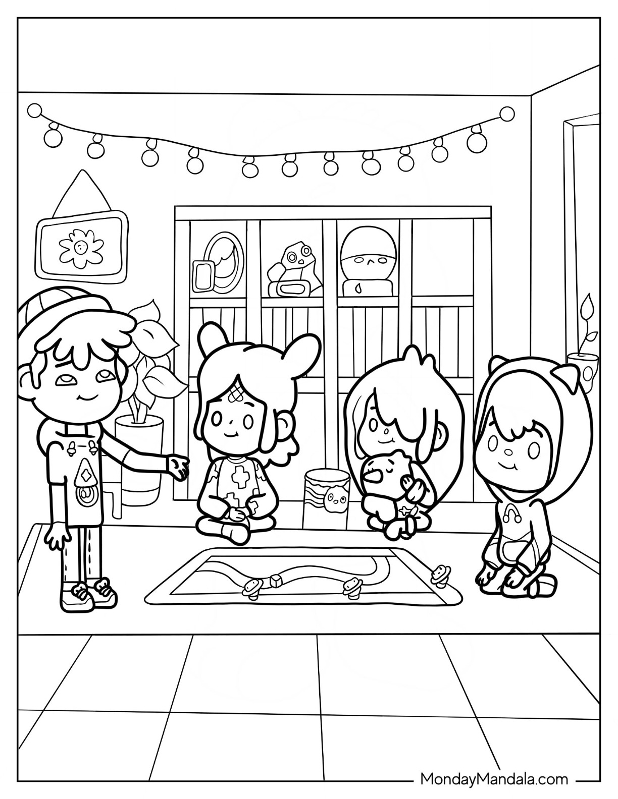 Toca boca coloring pages free pdf printables