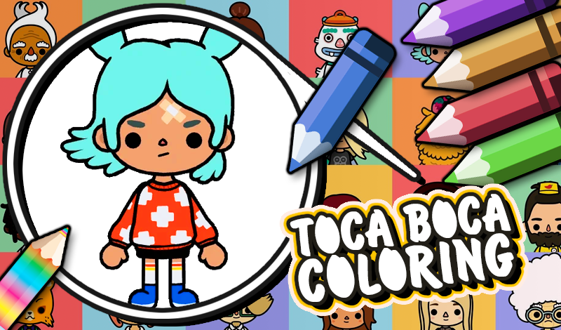 Toca boca coloring â play online for free on games