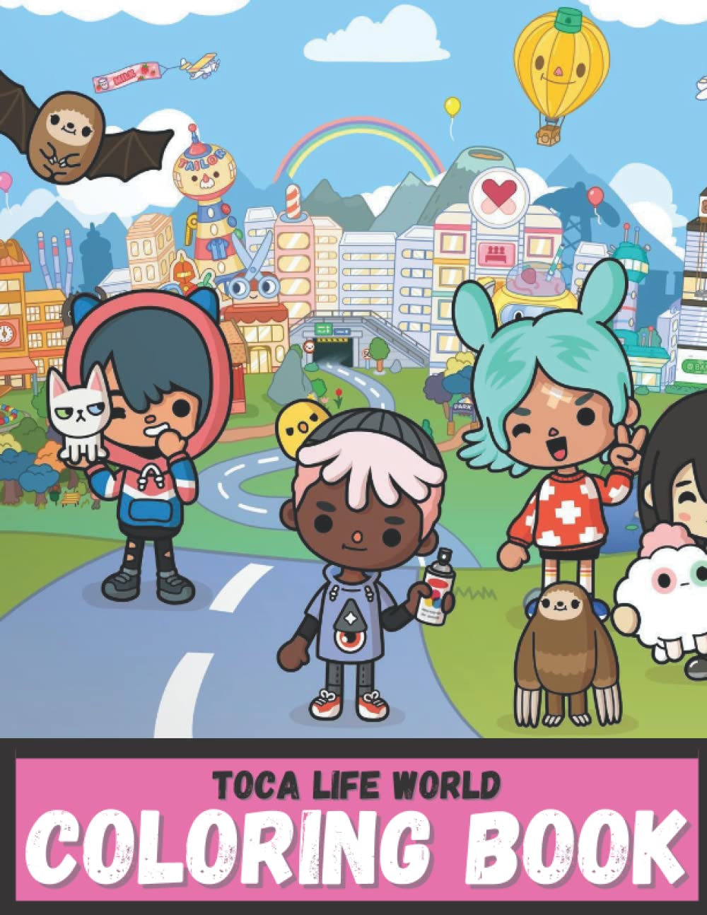 Buy toca life world loring book premium toca boca loring books for adults and kids online at south africa