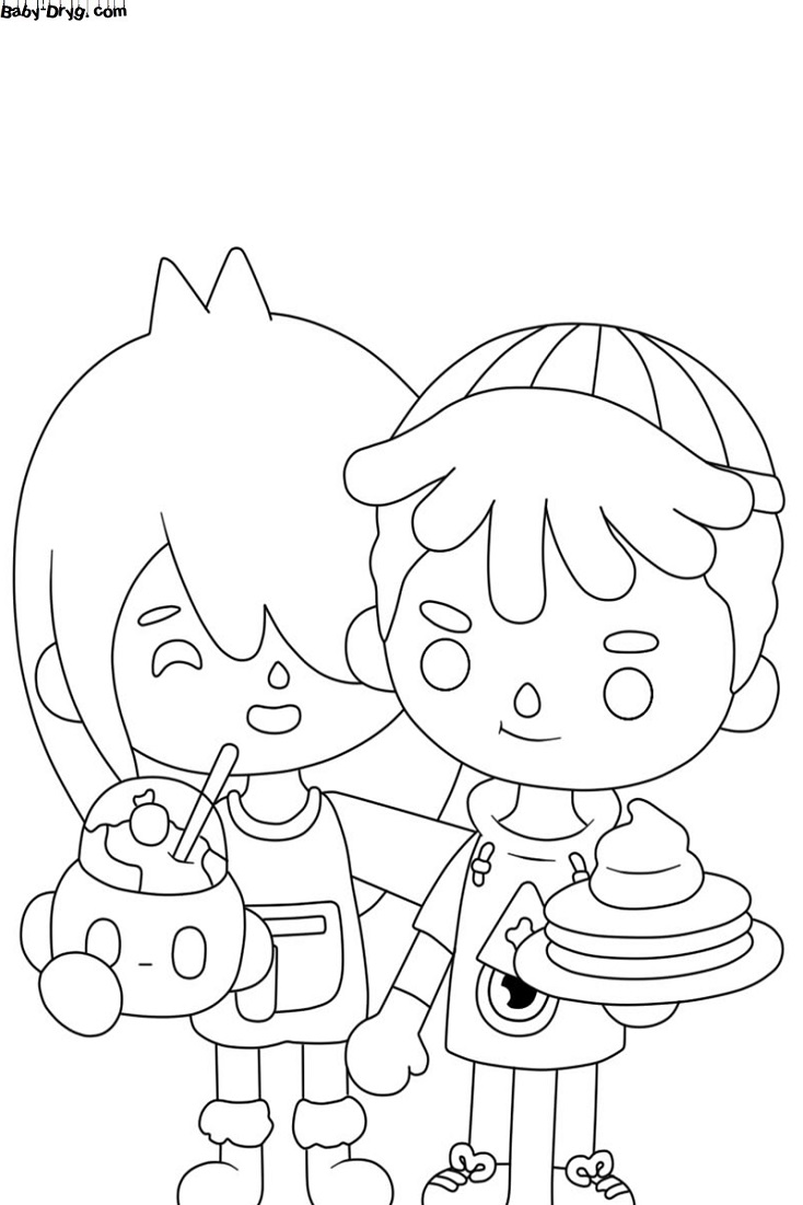 Coloring toca boca coloring toca boca printout