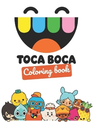 Toca boca loring book sarah leblanc book buy now at mighty ape