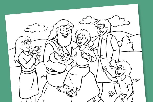 Free bible coloring pages creative scripture activities