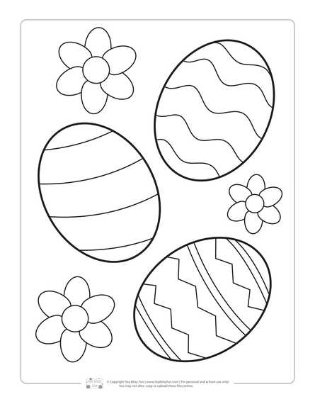 Printable easter coloring pages for kids