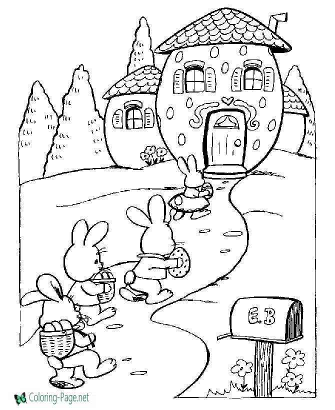 Easter coloring pages