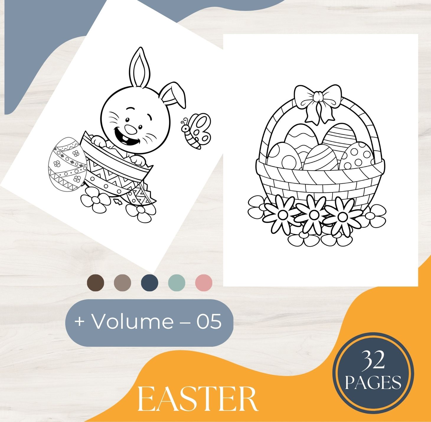 Easter coloring pages for kids easter printable pages pdf volume â made by teachers