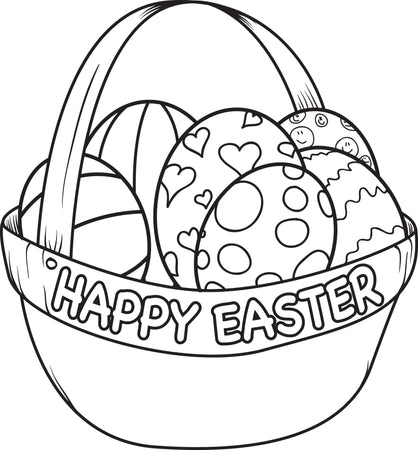 Free easter coloring pages for kids