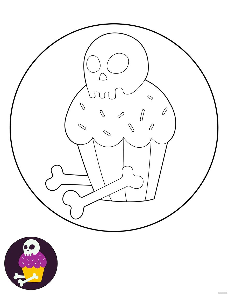 Free toddler halloween coloring pages