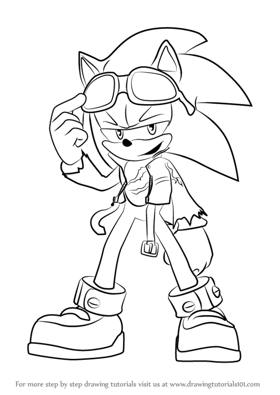 Scourge the hedgehog coloring pages hedgehog colors super coloring pages coloring pages