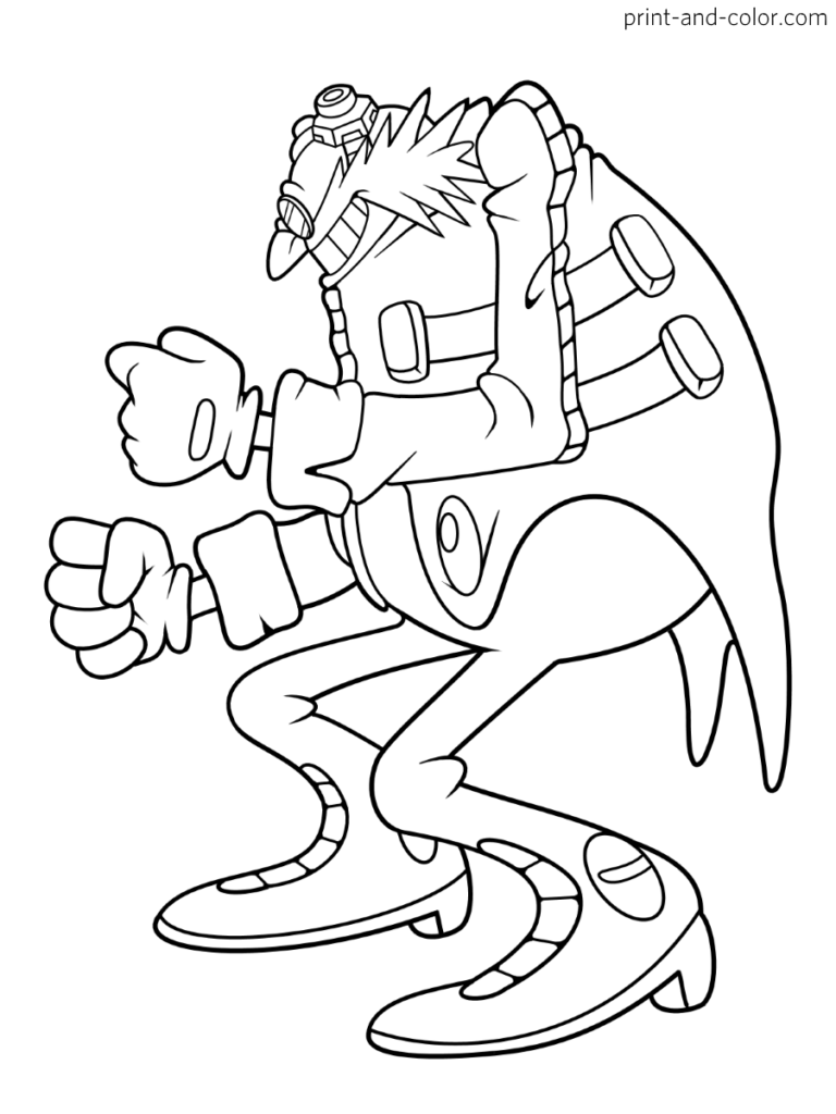 Sonic the hedgehog coloring pages print and color coloring pages coloring pages for boys sonic the hedgehog