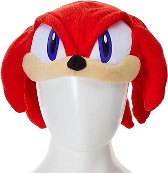 Great eastern sonic the hedgehog series knuckles fleece cap clothing shoes jewelry