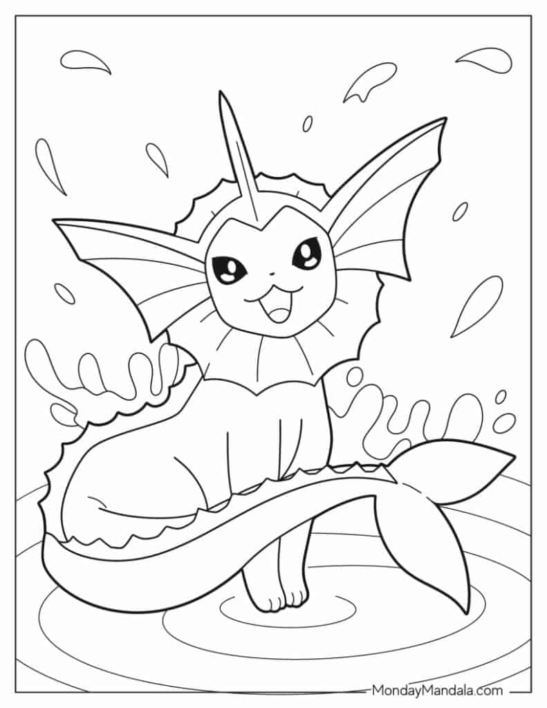 Pokemon coloring pages free pdf printables