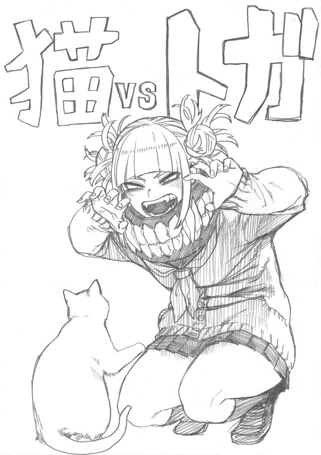 Toga coloured sketch rbokunoheroacademia