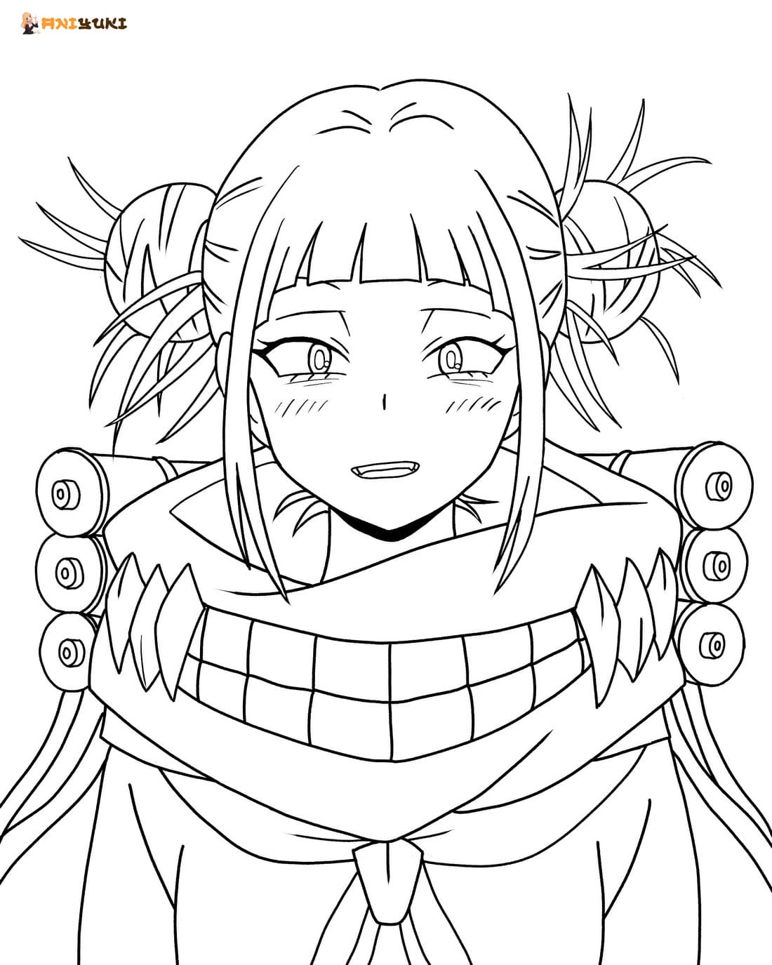 Himiko toga coloring pages