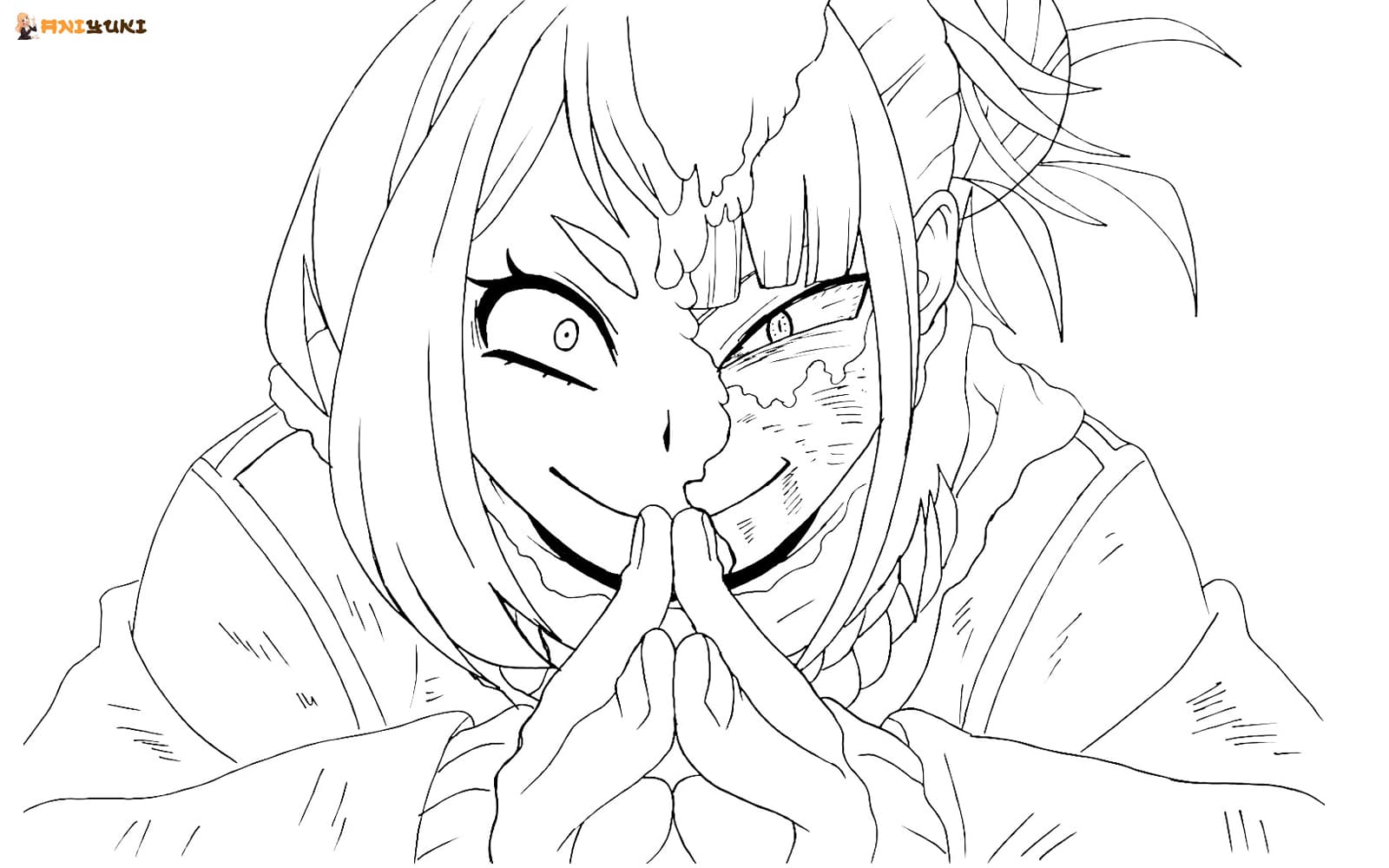 Himiko toga coloring pages