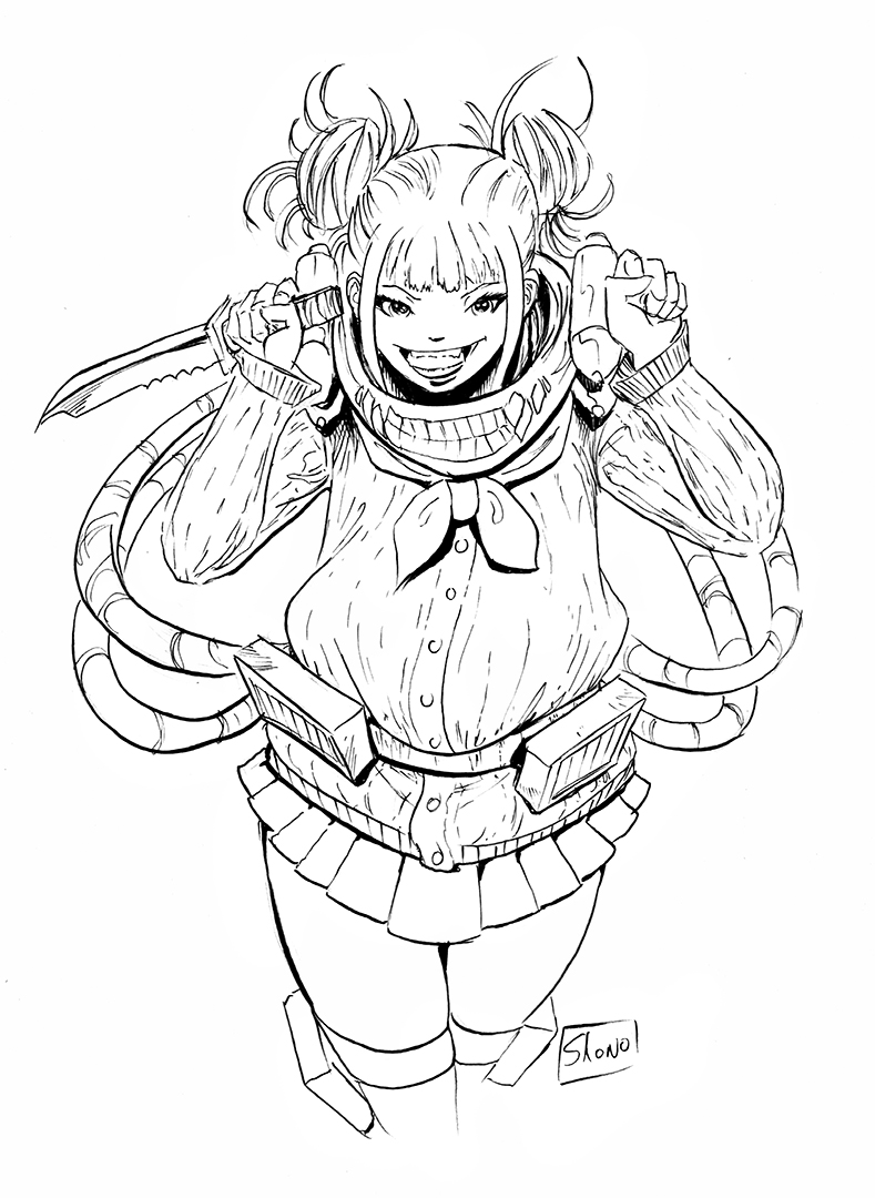 Supercon sketches toga himiko â make ics not excuses