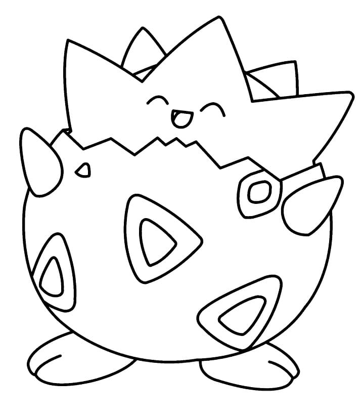 Togepi coloring games