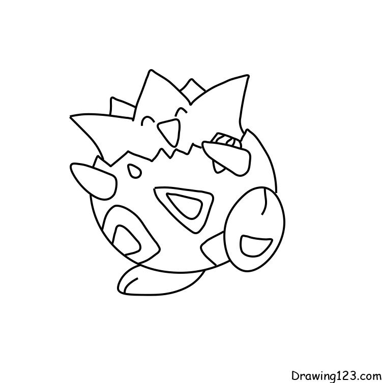 Pokemon togepi drawing tutorial