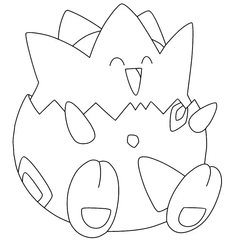 Togepi malvorlagen