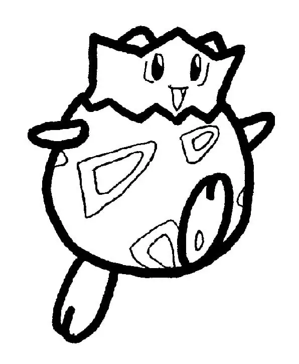 Togepi malvorlagen