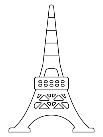 Tokyo tower emoji coloring page free printable coloring pages