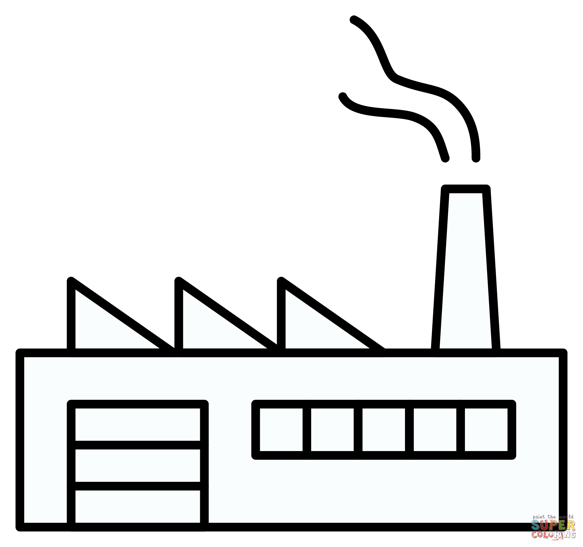 Factory emoji coloring page free printable coloring pages