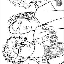 Tokio hotel coloring pages