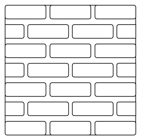 Brick emoji coloring page free printable coloring pages