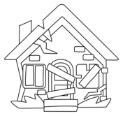 Buildings emoji coloring pages free coloring pages