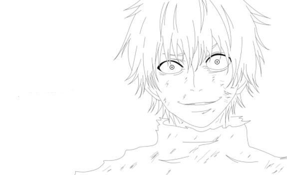 Tokyo ghoul kaneki coloring pages tokyo ghoul coloring pages tokyo ghoul kaneki