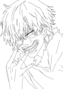 Tokyo ghoul coloring pages free coloring pages