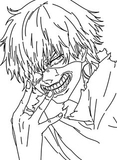 Ken kaneki coloring pages ideas kaneki coloring pages tokyo ghoul