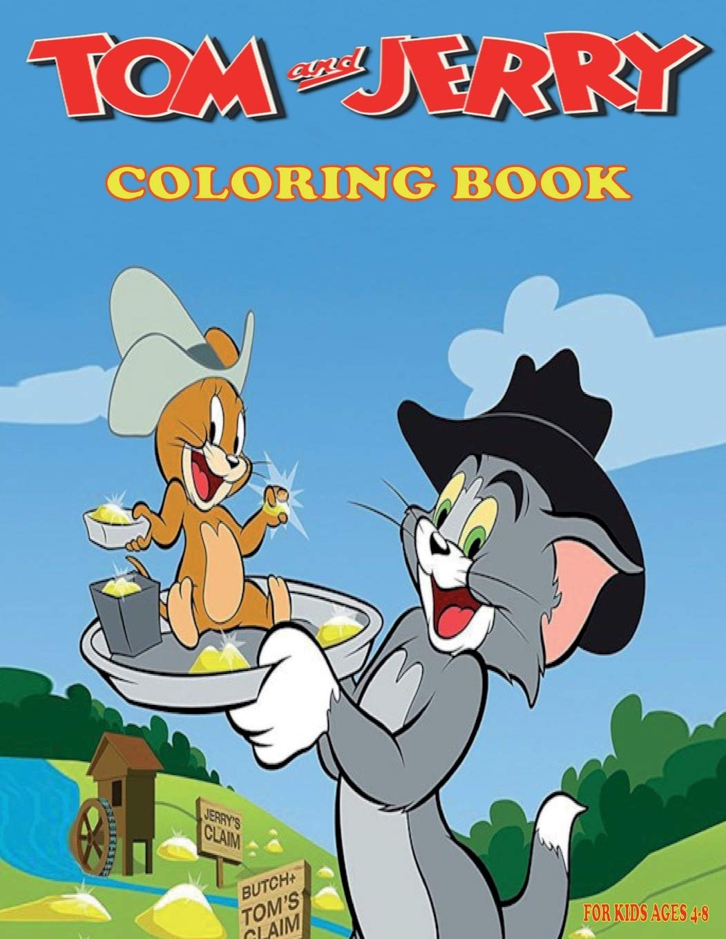 Buy tom and jerry colorg book for kids colorg pages for kids ages