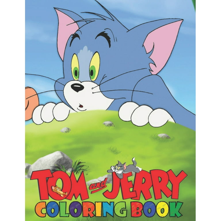 Tom and jerry coloring book coloring pages for kids ages