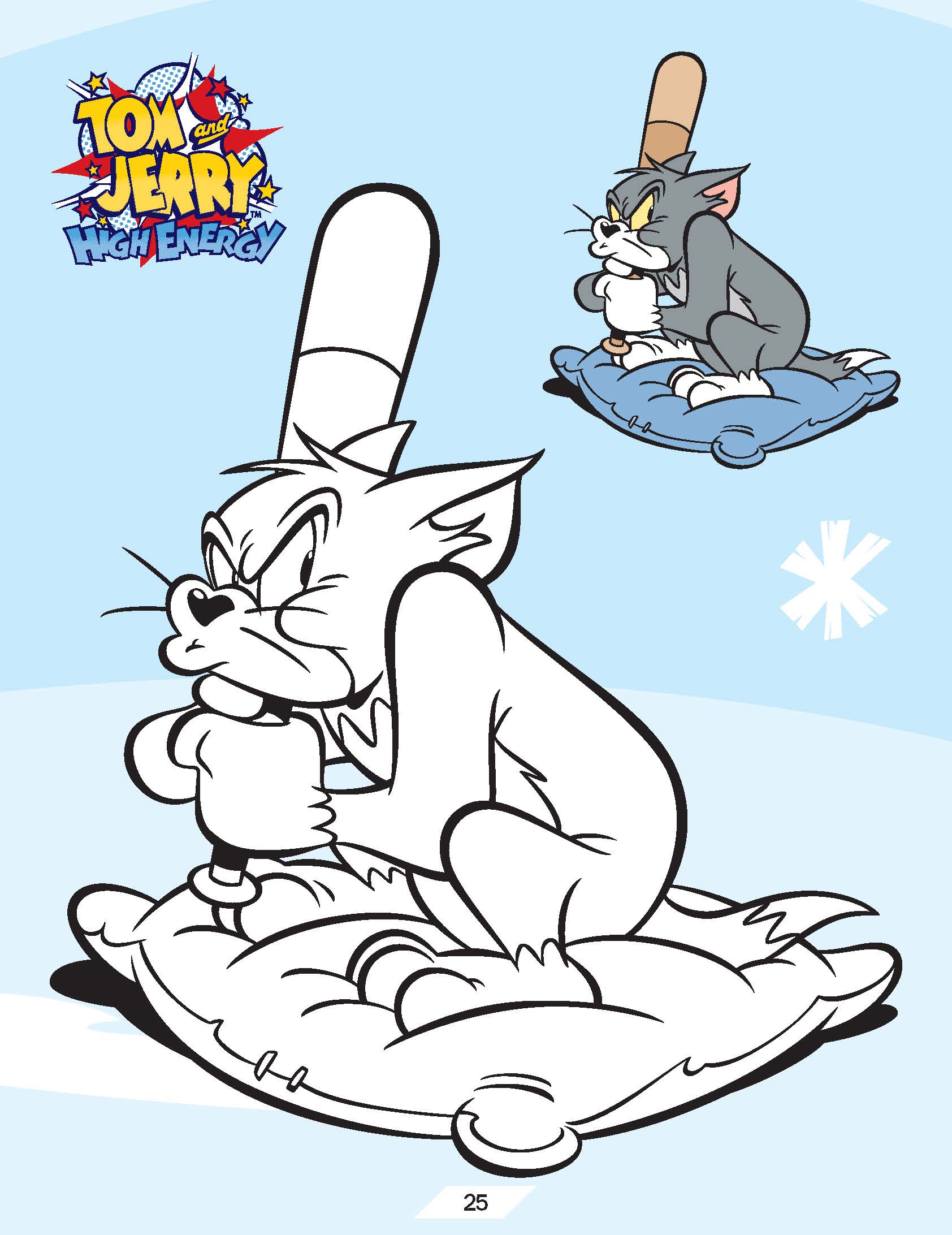 Dreamland tom and jerry copy colourg book â the mom store