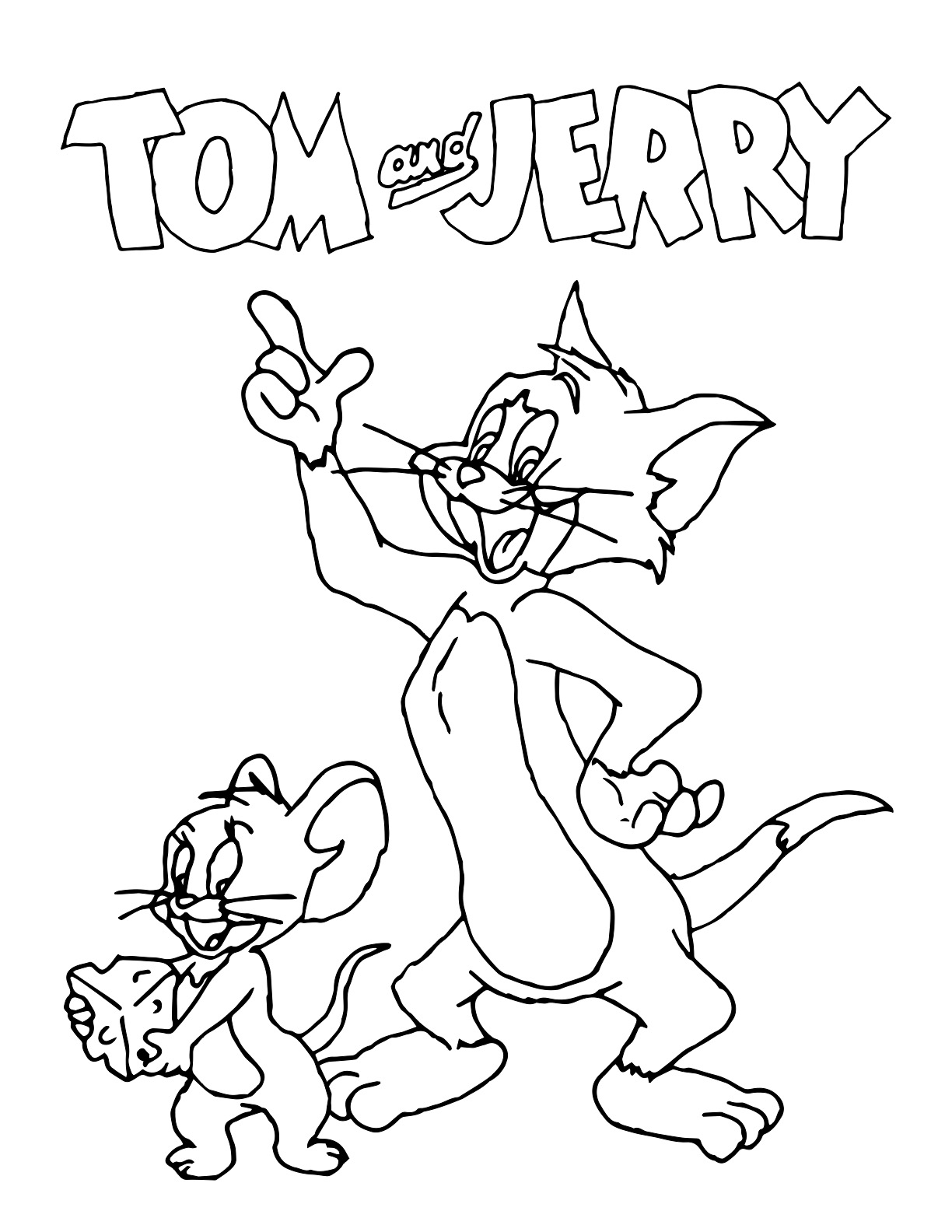 Tom and jerry â february doodles ave