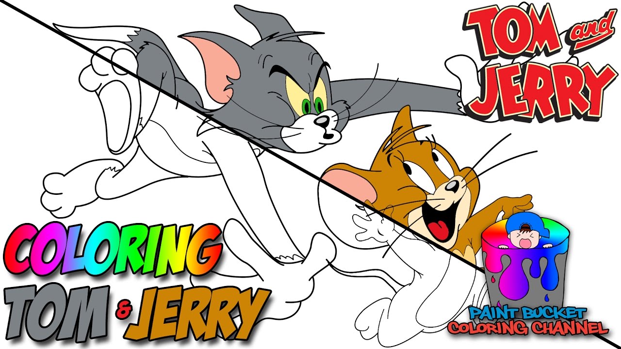 How to color tom and jerry