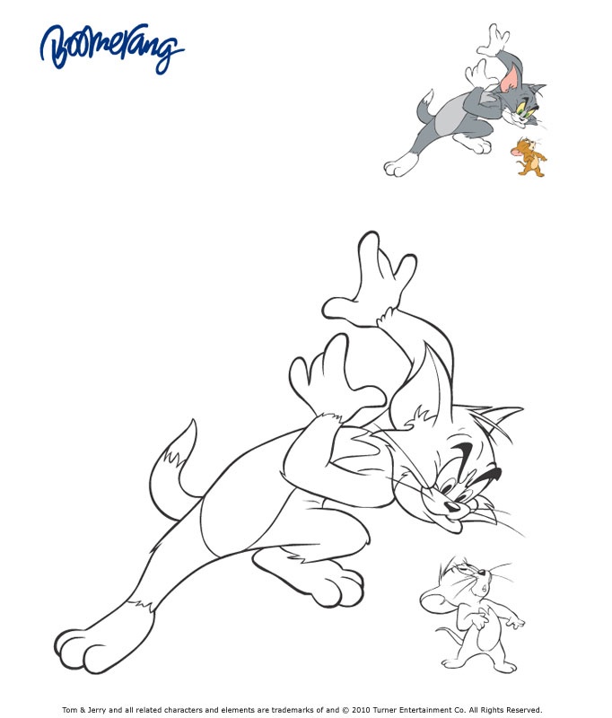 Tom and jerry coloring sheet desenho de animais desenho animais