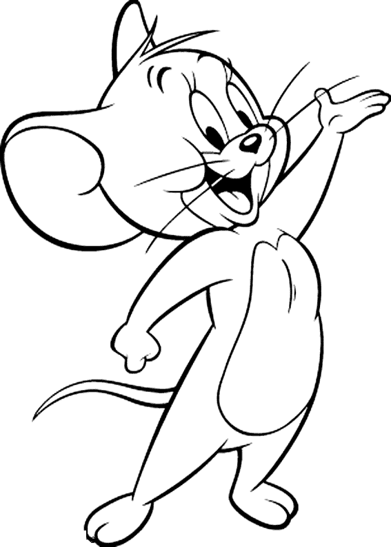 Free tom and jerry coloring pages to download