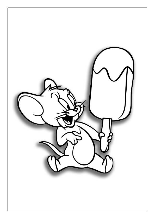 Tom and jerry coloring pages printable coloring sheets